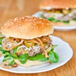 Winter-Cheeseburger {homemade burger}