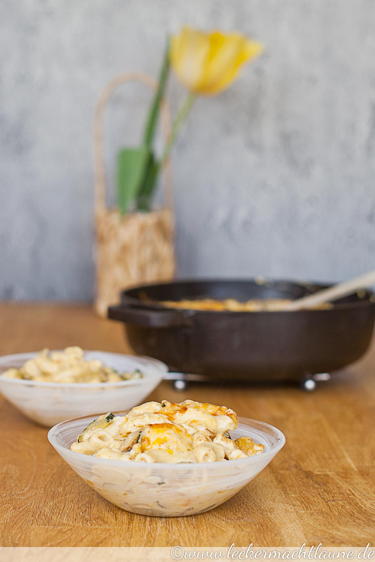 Zucchini Mac’n’Cheese