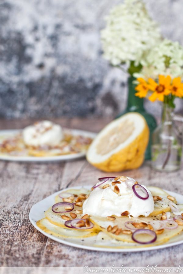 Cedri-Salat Mit Burrata - Lecker Macht Laune