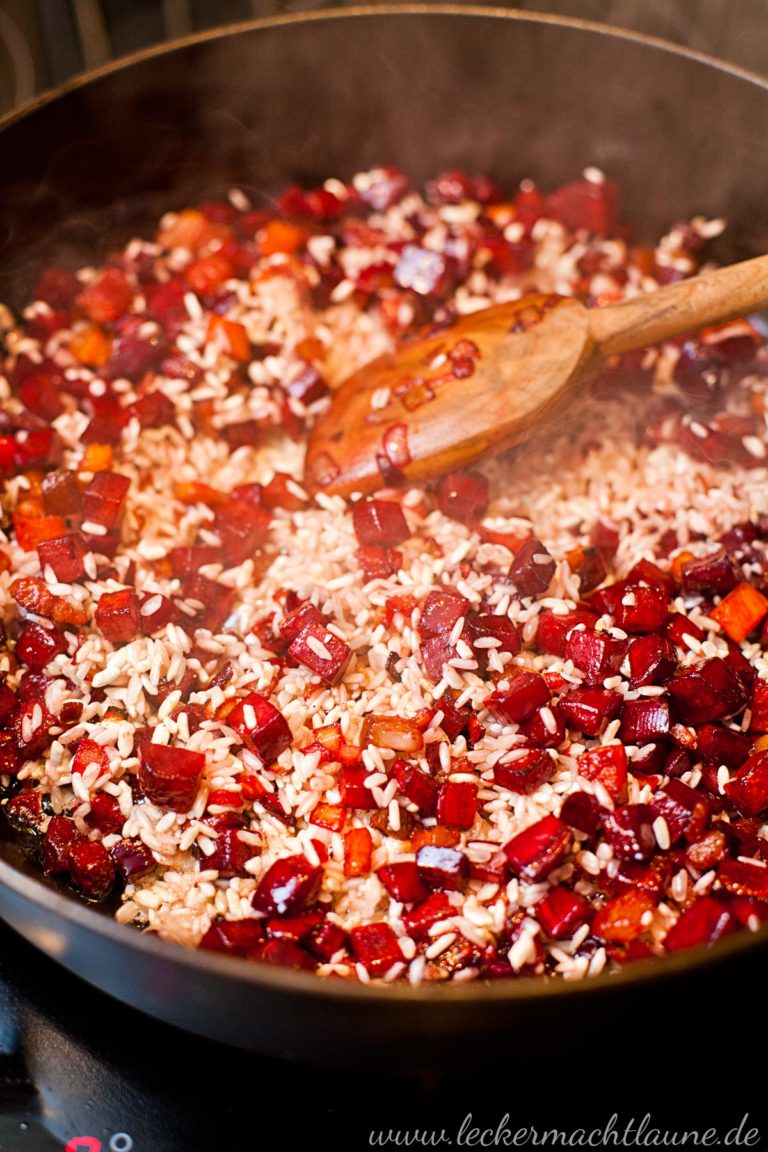 Rote-Beete-Risotto {feierabendküche} - Lecker Macht Laune