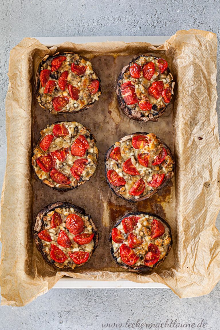 Gefüllte Portobellos {vegetarisch} - lecker macht laune