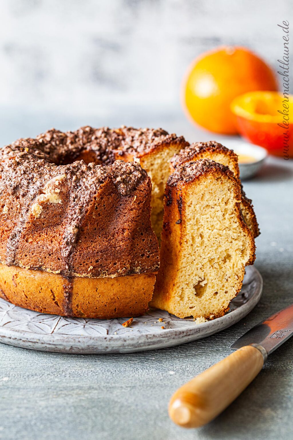 Orangen-Gugelhupf {frisch aus dem ofen} - lecker macht laune